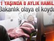 11 yaşındaki hamile kız Bakanlık takibinde