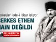 Çerkesler Ethem'e iade-i itibar istedi