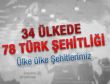 Hangi ülkede kaç tane Türk şehitliği var