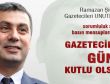 Şimşek, Gazetecileri unutmadı