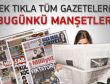 13 Ocak 2012 günün gazete manşetleri