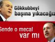 Erdoğan'dan Bahçeli'ye gök kubbe cevabı