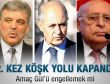 Eski cumhurbaşkanlarına Köşk yolu kapandı