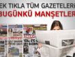 16 Ocak 2012 günün gazete manşetleri