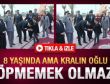 Fas kralı bakanlara oğlunun elini öptürdü - İzle