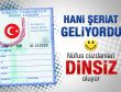 Kimlik kartlarından din hanesi çıkarılıyor