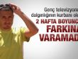 Genç televizyoncu dalgınlığının kurbanı oldu