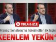 Fransız Senatosu'na hükümetten ilk tepki - İzle