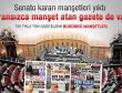 24 Ocak 2012 günün gazete manşetleri