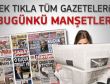 25 Ocak 2012 günün gazete manşetleri