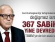 Kanadoğlu: TBMM yeni anayasa yapamayacak