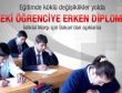 Zeki öğrenci liseyi erken bitirecek
