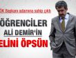 YÖK Başkanı: Talebeler Ali Demir'in elini öpsün