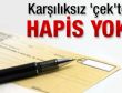 Çek kanunu kabul edildi