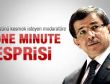 Davutoğlu'ndan One Minute esprisi