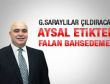 Cihan Kamer'den Aysal'a salvolar