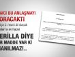 Savcıdaki şok belge