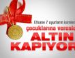 7 uyurların ismini çocuklarına verenlere altın