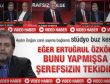 Aydın Doğan canlı yayına bağlandı stüdyo buz kesti