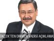 GÖKÇEK’TEN DİKMEN VADİSİ AÇIKLAMASI