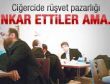 Rüşvetin fotoğrafı çekildi