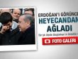 Erdoğan'ı görünce sevinçten ağladı