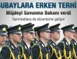 Subaylara erken terhis müjdesi