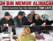 Hangi kuruma ne kadar memur alınacak