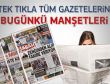 Günün gazete manşetleri