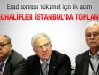 Suriyeli muhalifler İstanbul'da toplandı