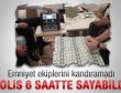 Polis saya saya bitiremedi
