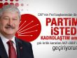 Akaydın: Partim CHP istedi kadrolaştım