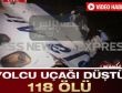 Pakistan'da uçak düştü