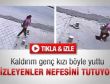 Kaldırım genç kızı böyle yuttu - Video