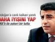 Demirtaş'tan Erdoğan'a canlı kalkan yanıtı