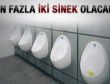Tuvalet temizliğinde sinek kıstası