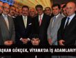 BAŞKAN GÖKÇEK, VİYANA’DA İŞ ADAMLARIYLA