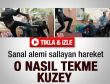 Kuzey'den bir tuhaf döner tekme - Video