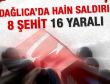 Hakkari Dağlıca'da çatışma: 8 asker şehit