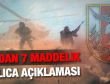 Genelkurmay'dan 7 maddelik Hakkari saldırısı açıklaması