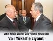Vali Yüksel'e ziyaret