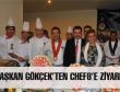BAŞKAN GÖKÇEK’TEN CHEF8’E ZİYARET