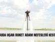 SUDA UÇAN ROKET ADAM NEFESLERİ KESTİ