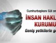 Türkiye İnsan Hakları Kurumu kuruluyor