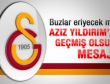 Galatasaray'dan Aziz Yıldırım'a geçmiş olsun