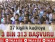 37 kişilik kontenjana 3 bin 313 başvuru-Video