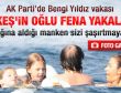 AK Partili Türkeş Ebru Şancı ile denizde