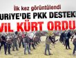 İşte Suriye'deki PKK destekli Kürt ordusu