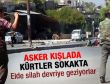 Kürt gençleri elde silah devriye geziyor