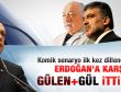 Barlas: Gül ve Gülen'i güldüren Erdoğan ittifakı iddiası